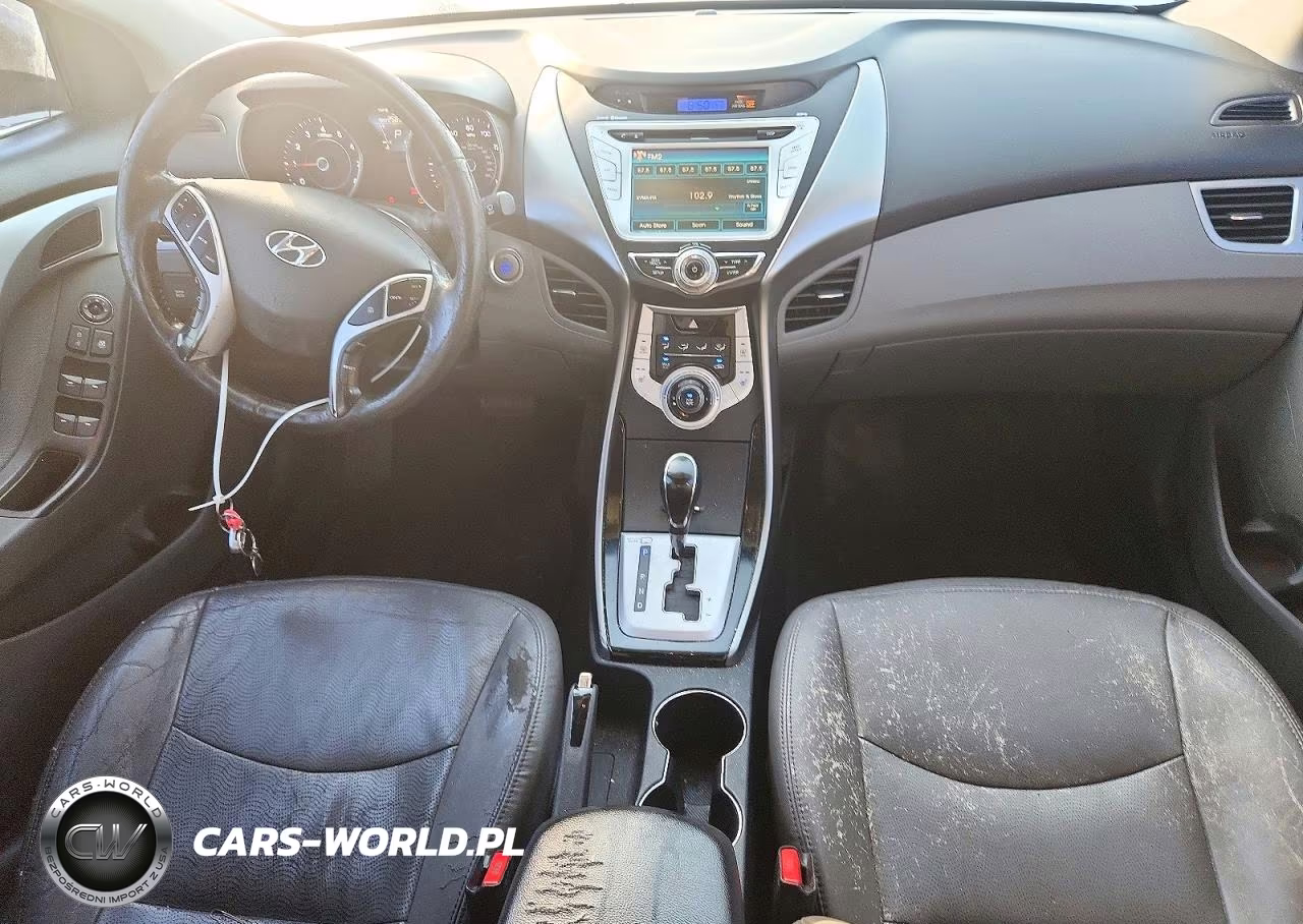 2012 Hyundai Elantra Limited VIN:5NPDH4AE2CH137640 - 8