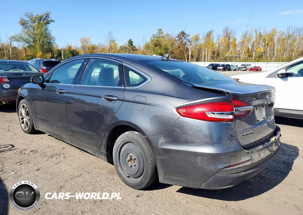 2019 Ford Fusion Sel VIN:3FA6P0CD8KR150046 - 2