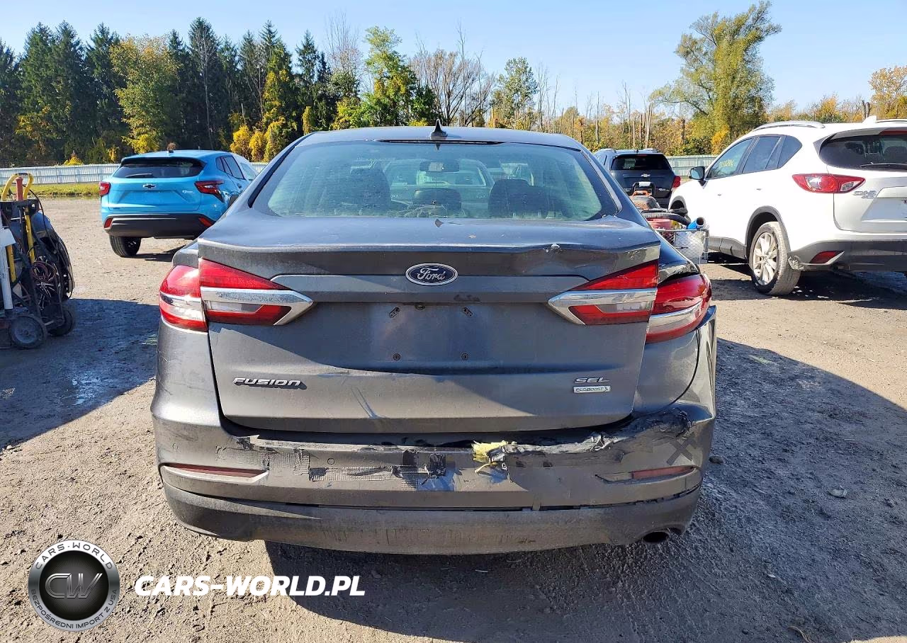 2019 Ford Fusion Sel VIN:3FA6P0CD8KR150046 - 6