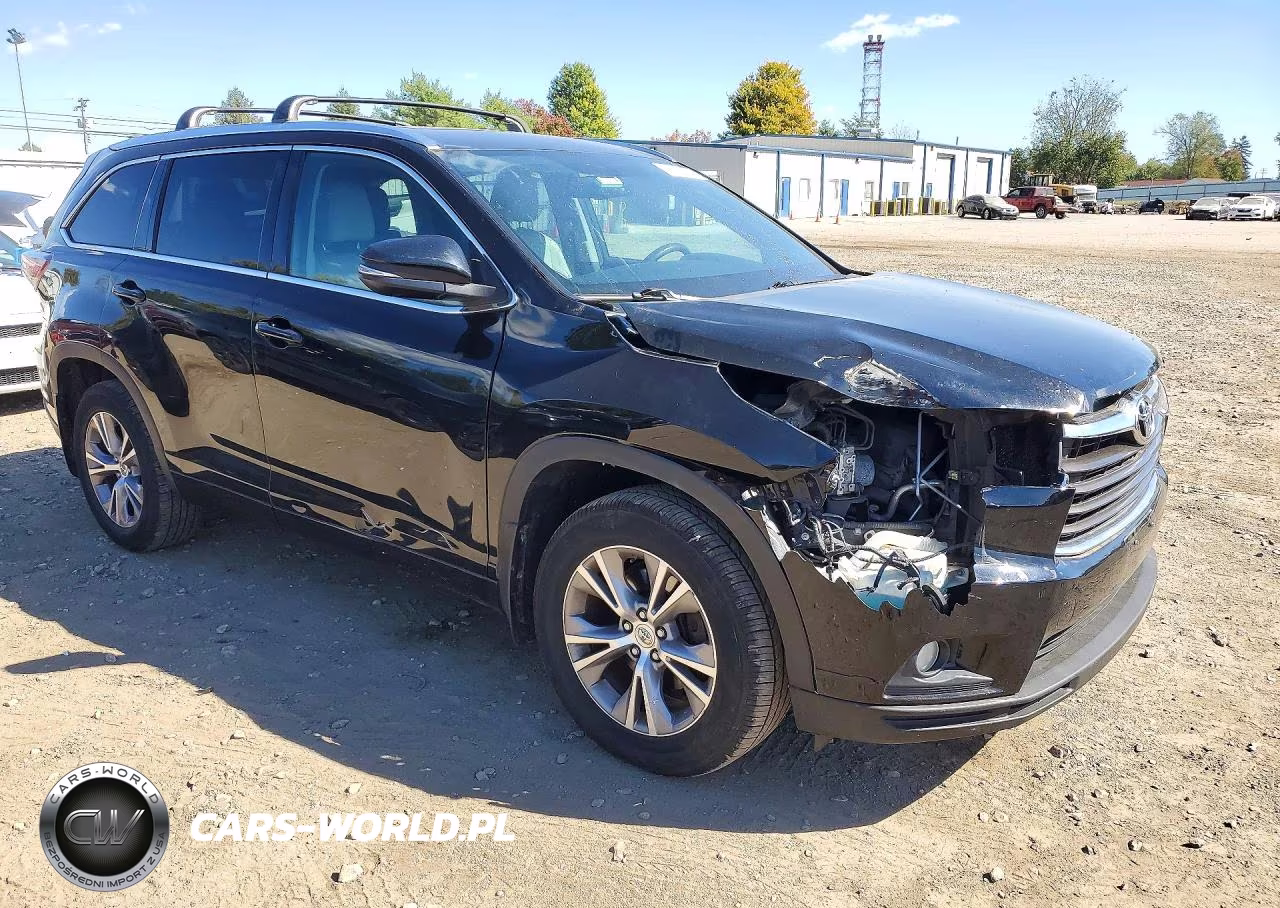 2014 Toyota Highlander Xle VIN:5TDJKRFH6ES032133 - 4