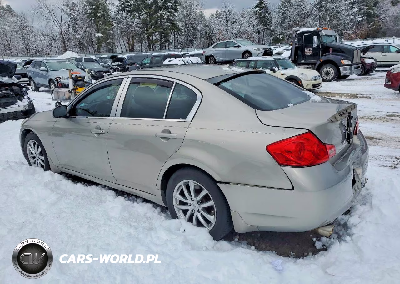 2008 Infiniti G35 VIN:JNKBV61F38M253672 - 2
