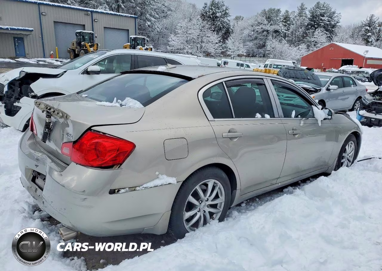 2008 Infiniti G35 VIN:JNKBV61F38M253672 - 3