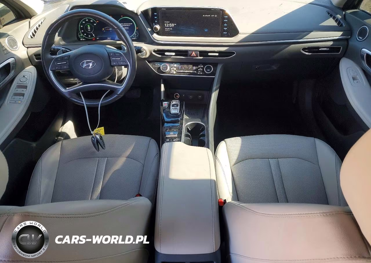 2023 Hyundai Sonata Hybrid Limited VIN:KMHL54JJ5PA070221 - 8