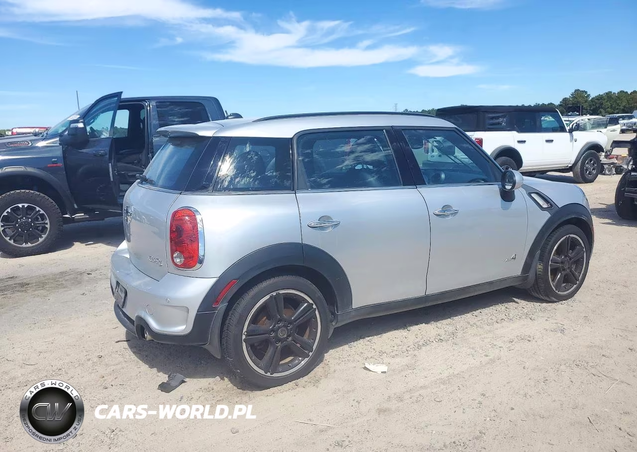 2012 Mini Cooper S Countryman VIN:WMWZC5C55CWL62780 - 3