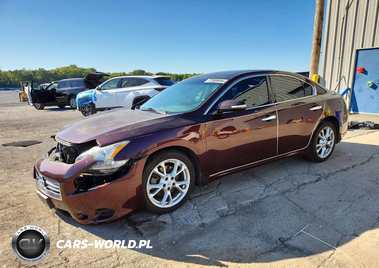 2014 Nissan Maxima 3.5 Sv VIN:1N4AA5AP1EC497372 - 1