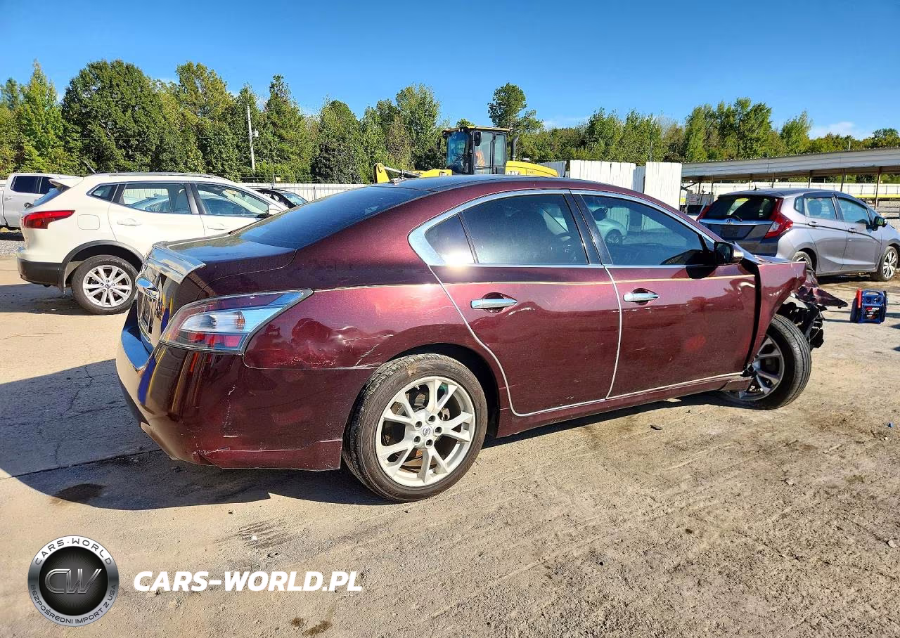 2014 Nissan Maxima 3.5 Sv VIN:1N4AA5AP1EC497372 - 3