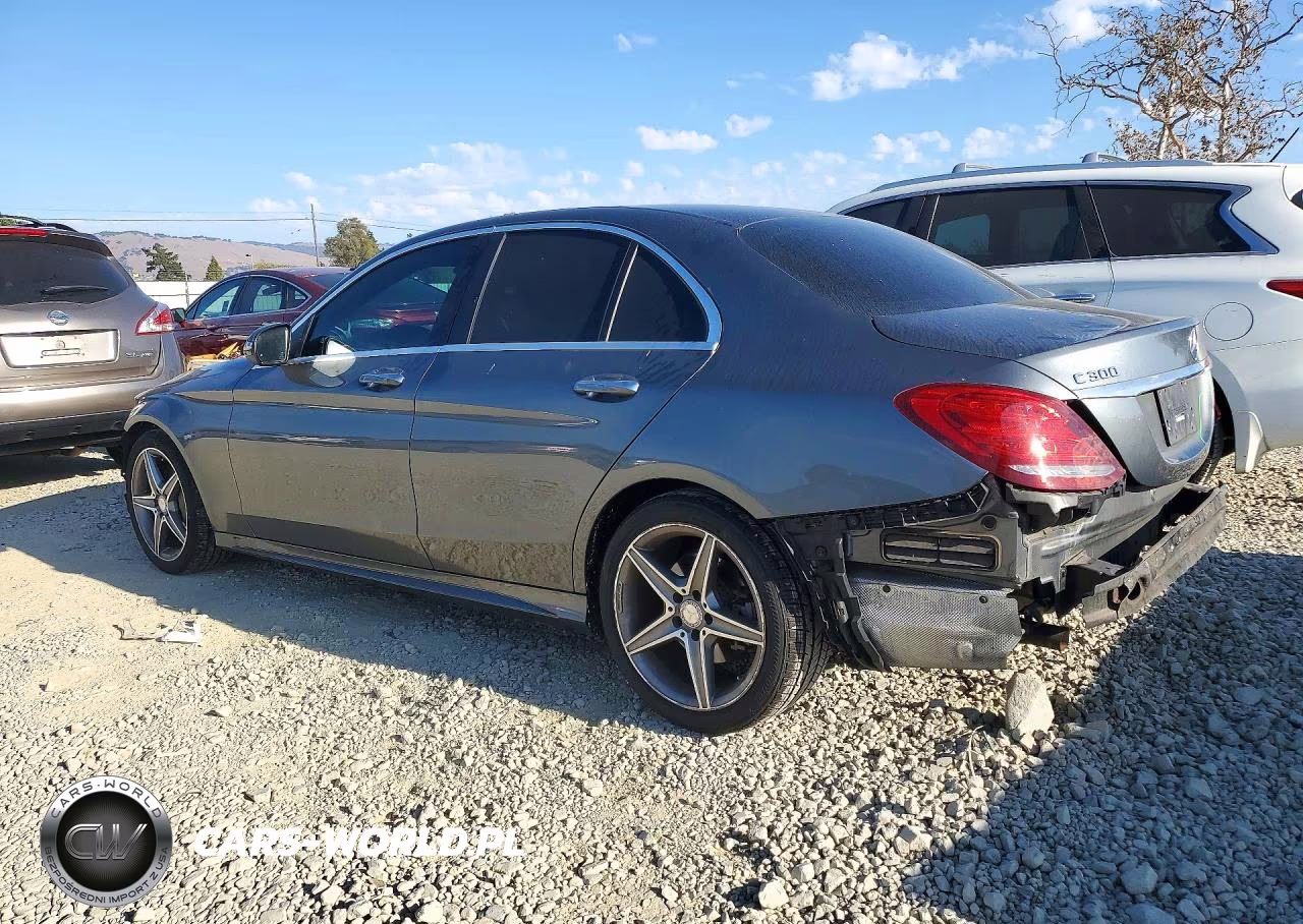 2017 Mercedes-Benz C 300 VIN:55SWF4JB3HU202858 - 2