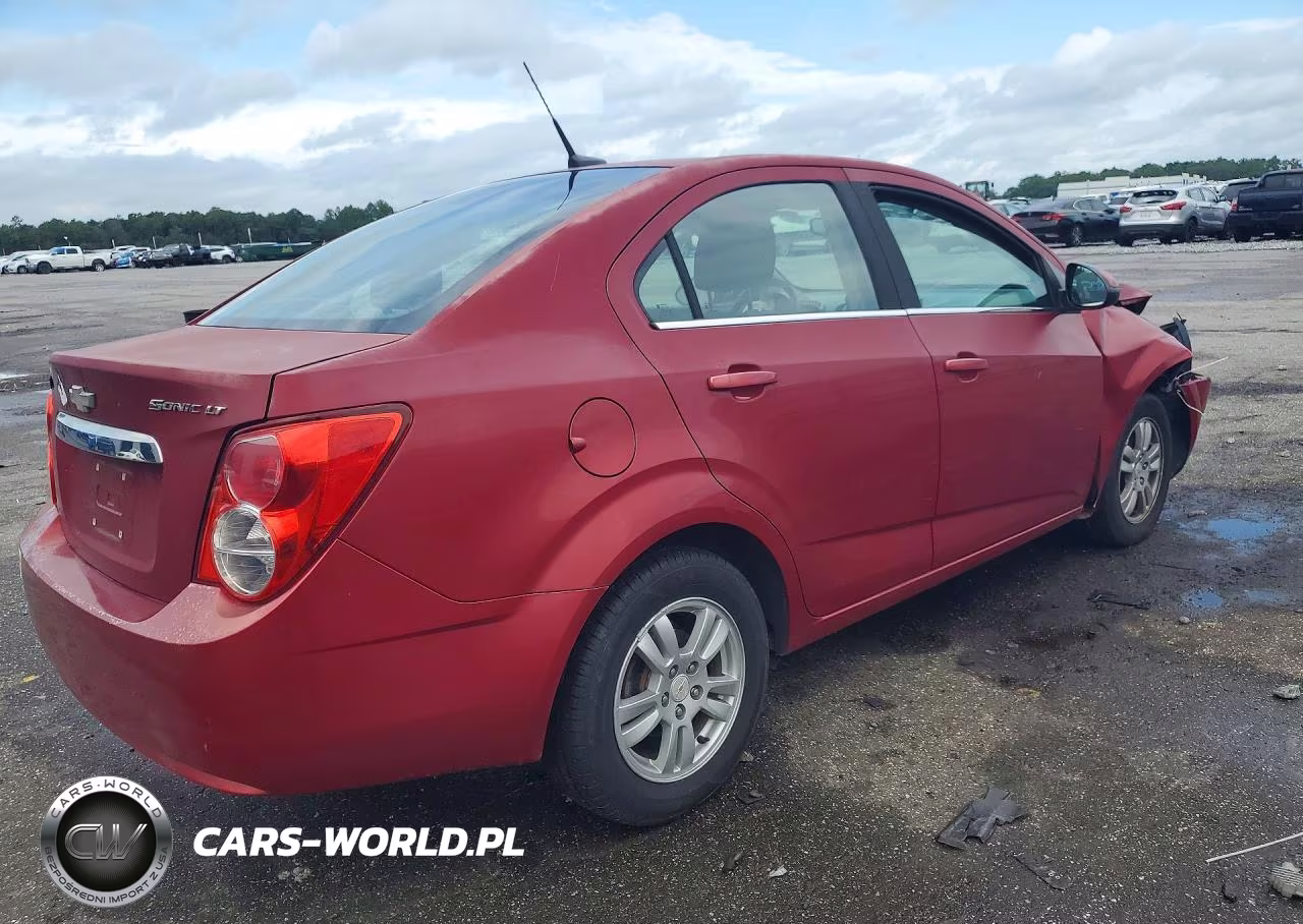 2012 Chevrolet Sonic Lt VIN:1G1JC5SH8C4166722 - 3