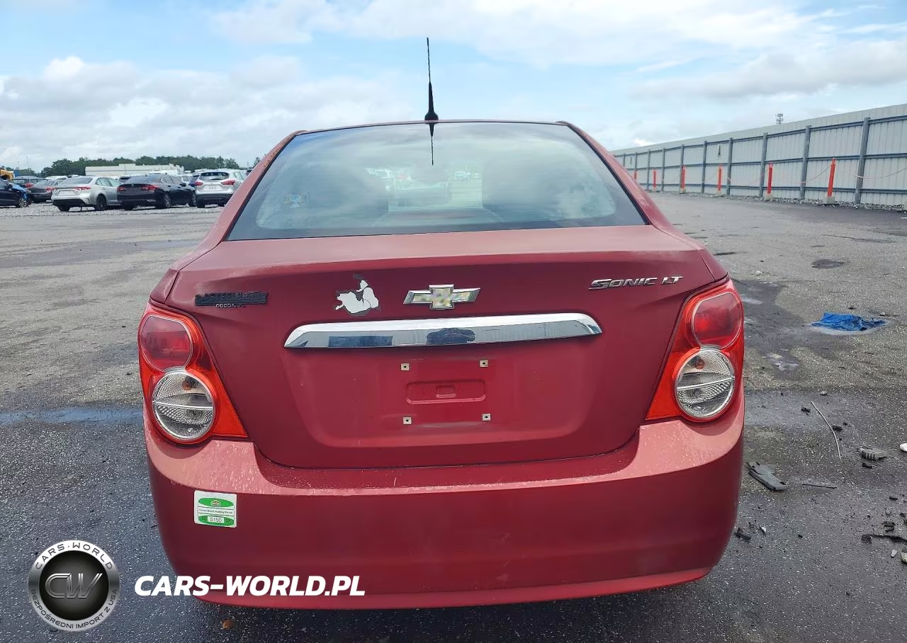 2012 Chevrolet Sonic Lt VIN:1G1JC5SH8C4166722 - 6