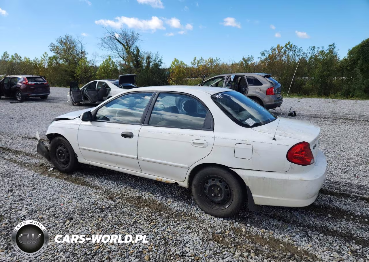 2004 Kia Spectra Base VIN:KNAFB121845312735 - 2