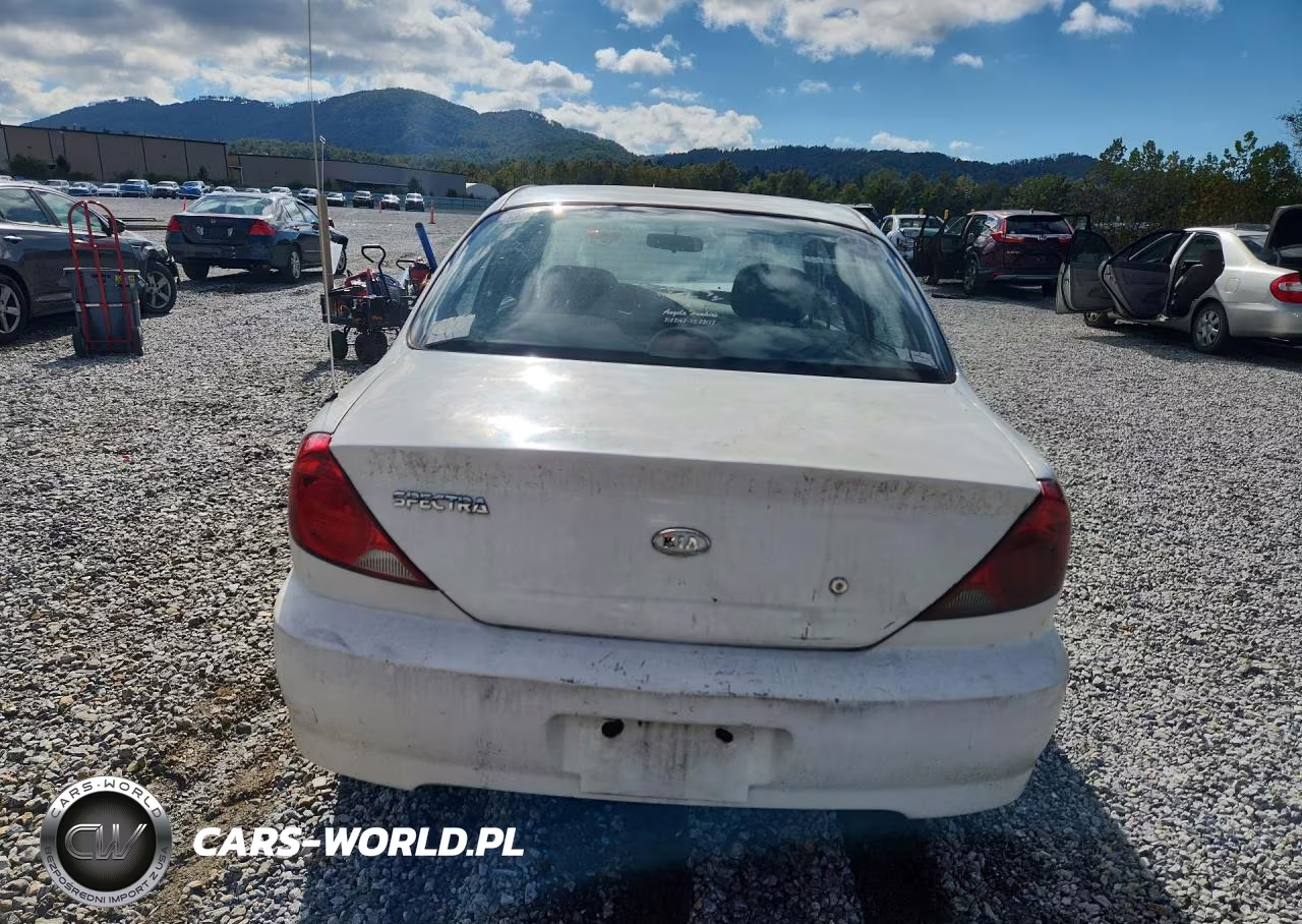 2004 Kia Spectra Base VIN:KNAFB121845312735 - 6