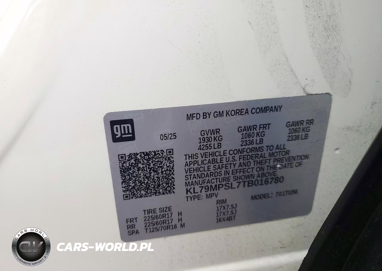 2026 Chevrolet Trailblazer Lt VIN:KL79MPSL7TB016780 - 13