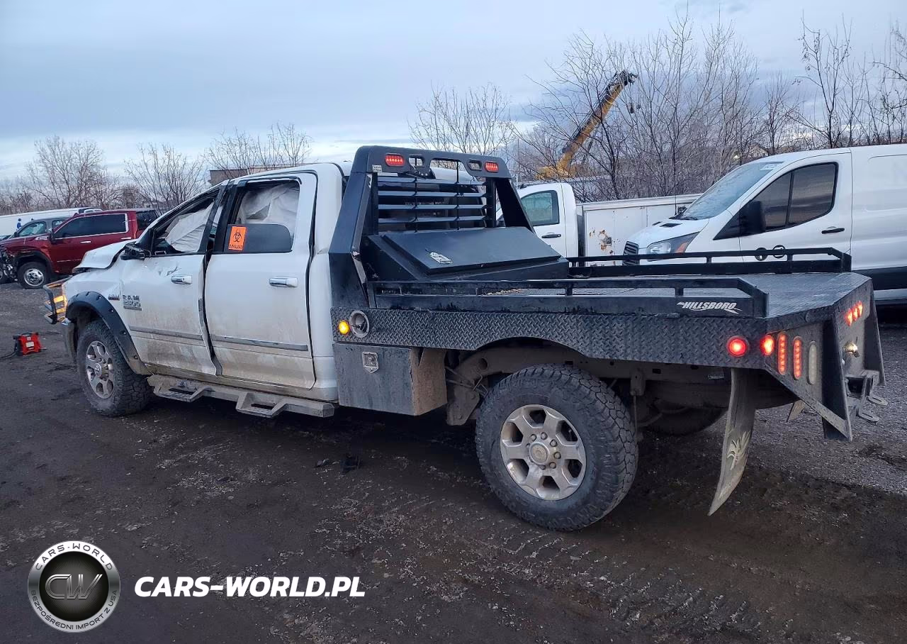 2016 Ram 2500 Slt Flatbed Truck VIN:3C6UR5JJ2GG117927 - 2