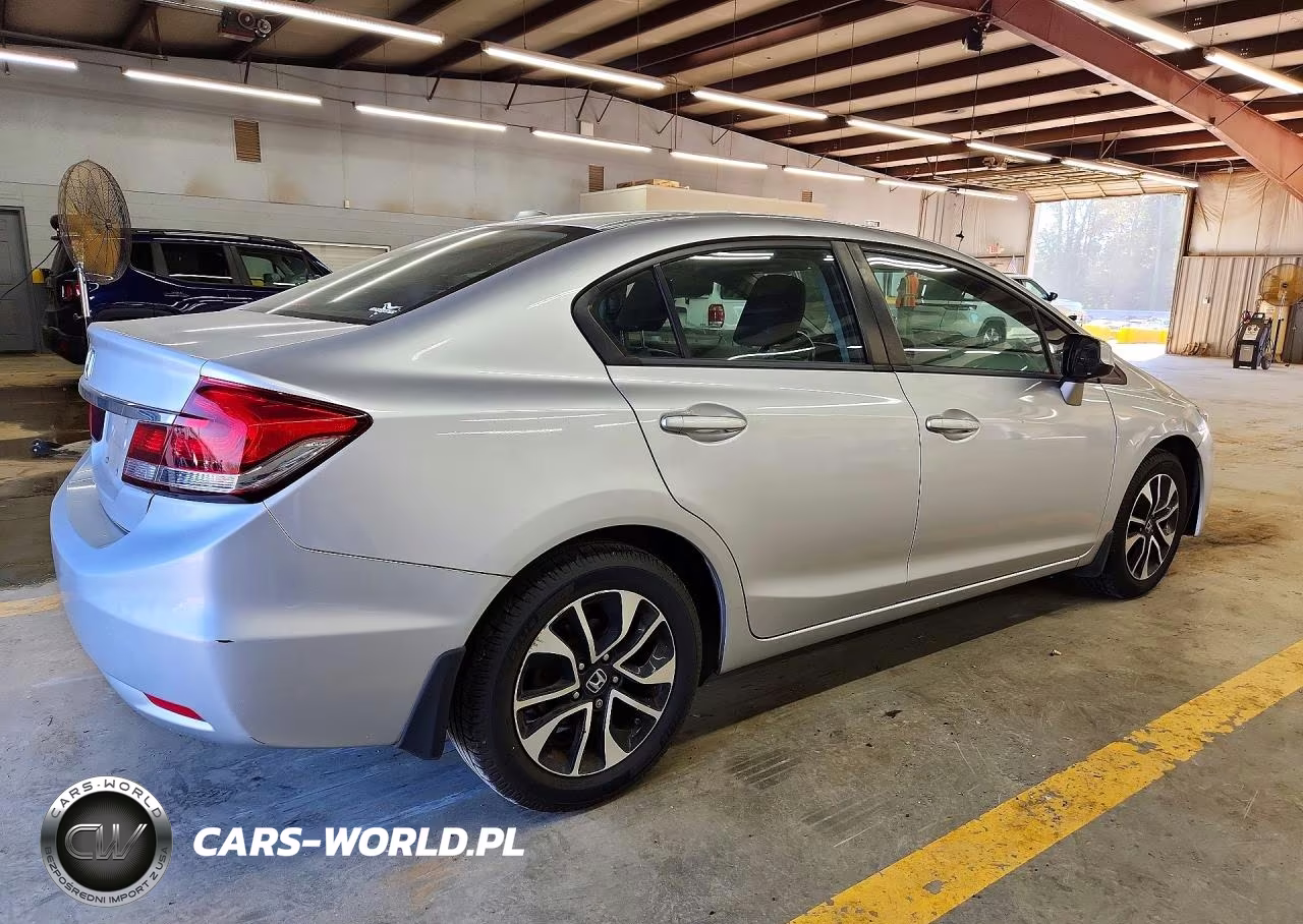 2013 Honda Civic Exl VIN:19XFB2F99DE033887 - 3