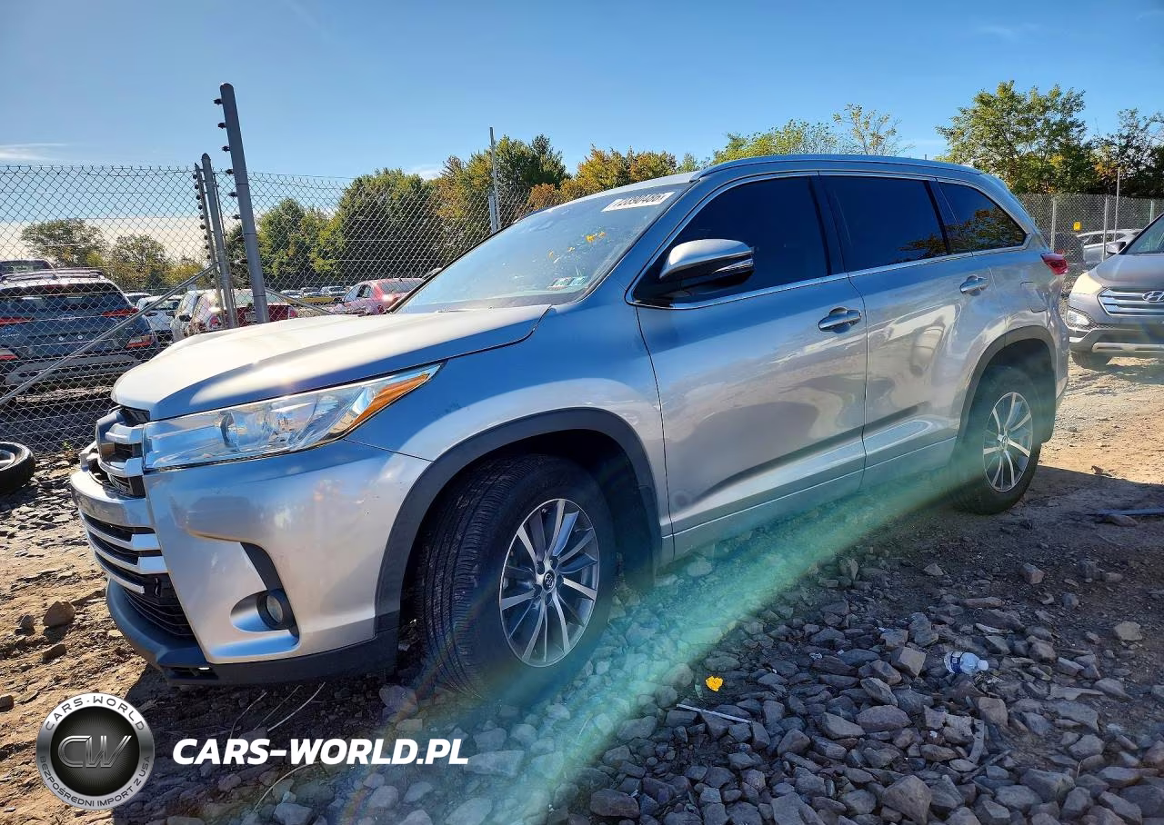 2017 Toyota Highlander Xle VIN:5TDJZRFHXHS470511 - 1
