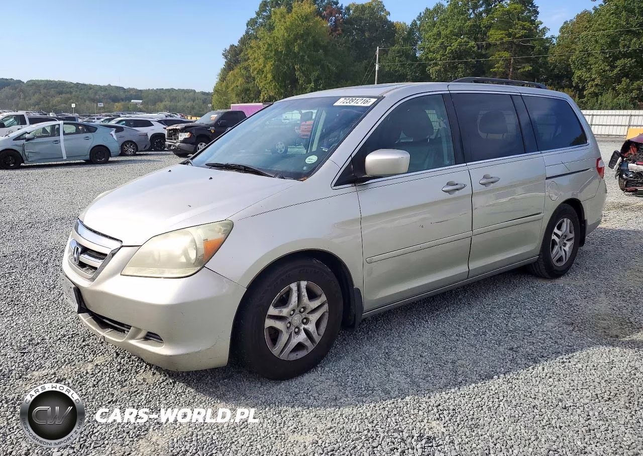 2007 Honda Odyssey Exl VIN:5FNRL38787B431702 - 1