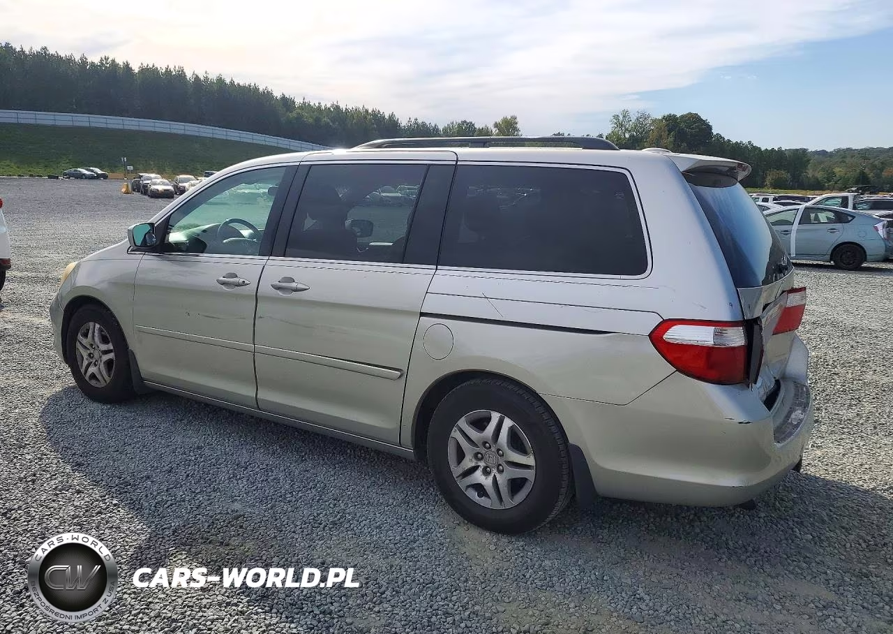 2007 Honda Odyssey Exl VIN:5FNRL38787B431702 - 2
