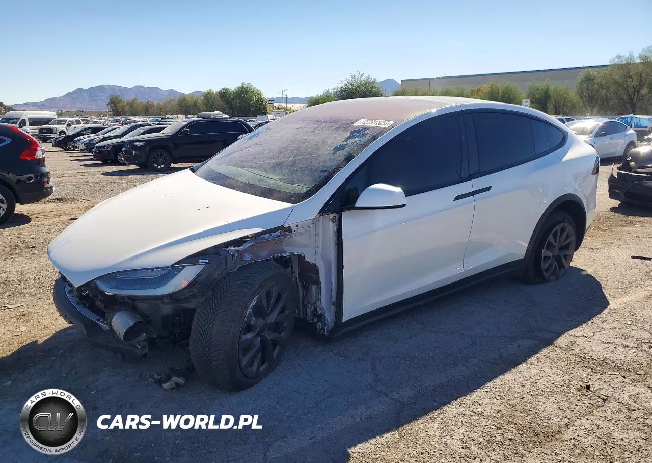 2022 Tesla Model X VIN:7SAXCDE5XNF343976 - 1