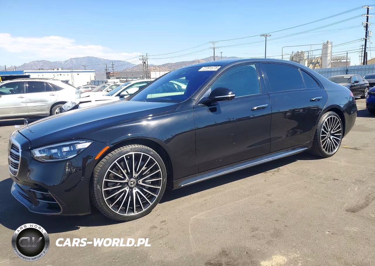 2021 Mercedes-Benz S 580 4Matic VIN:W1K6G7GB7MA034531 - 1