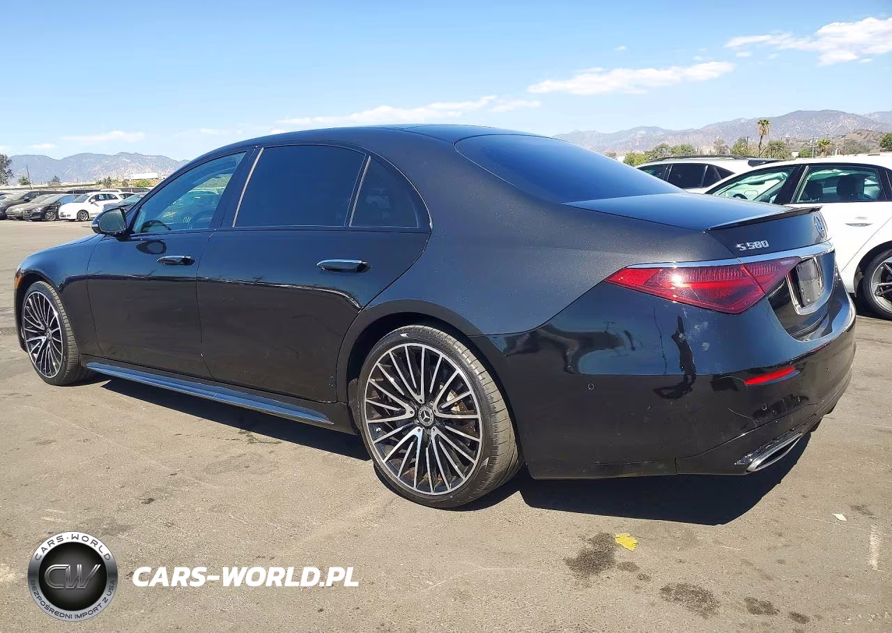 2021 Mercedes-Benz S 580 4Matic VIN:W1K6G7GB7MA034531 - 2