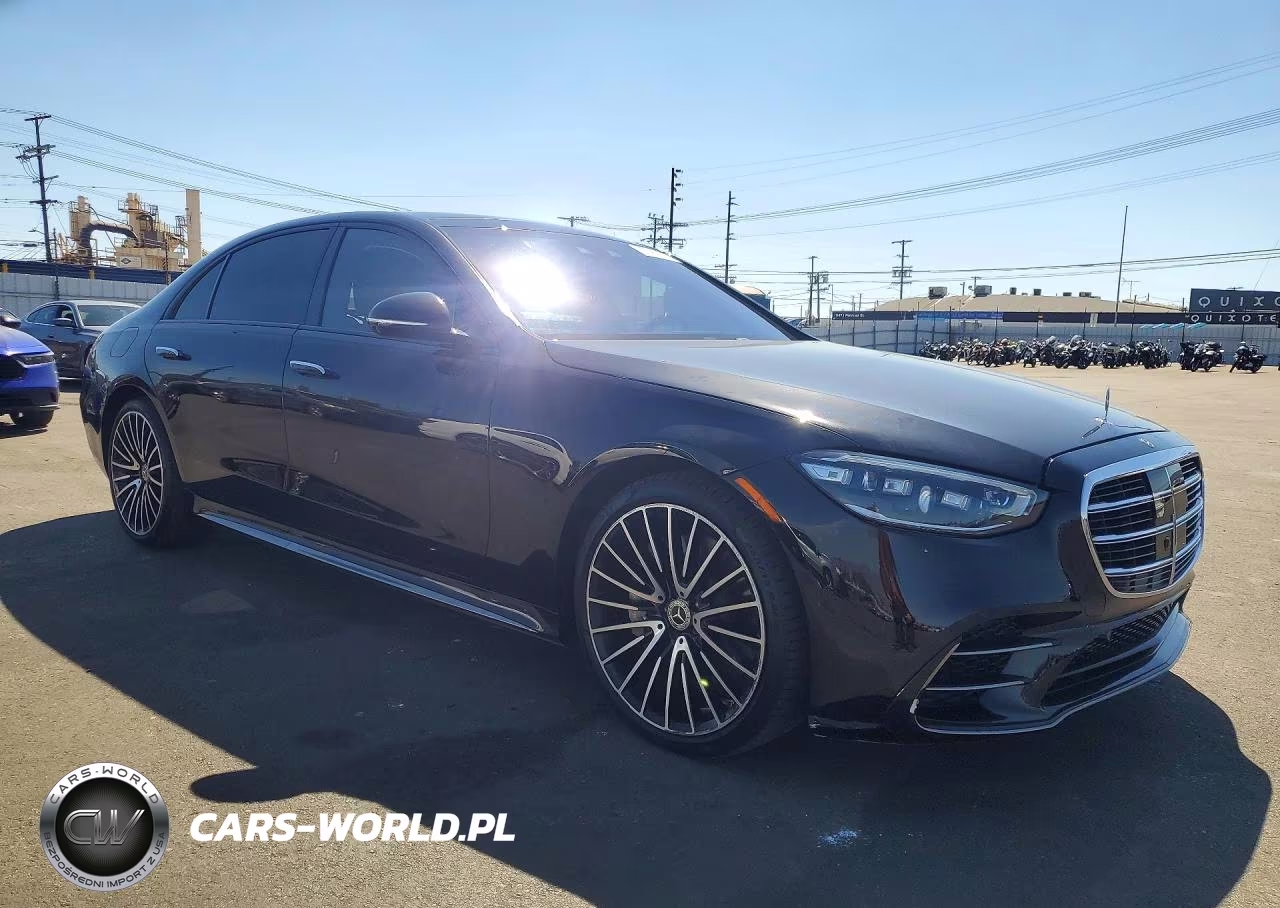 2021 Mercedes-Benz S 580 4Matic VIN:W1K6G7GB7MA034531 - 4