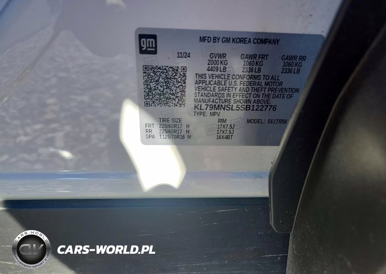 2025 Chevrolet Trailblazer Ls VIN:KL79MNSL5SB122776 - 14