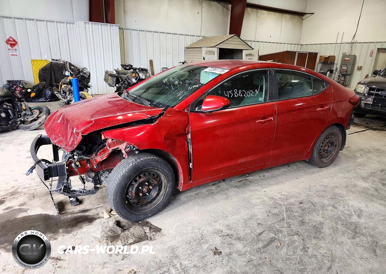 2017 Hyundai Elantra Se VIN:5NPD74LF3HH166886 - 1
