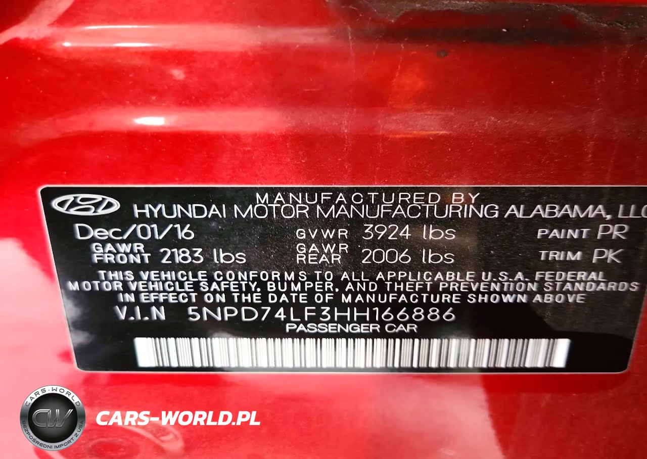 2017 Hyundai Elantra Se VIN:5NPD74LF3HH166886 - 12