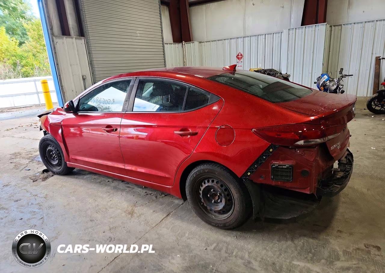 2017 Hyundai Elantra Se VIN:5NPD74LF3HH166886 - 2