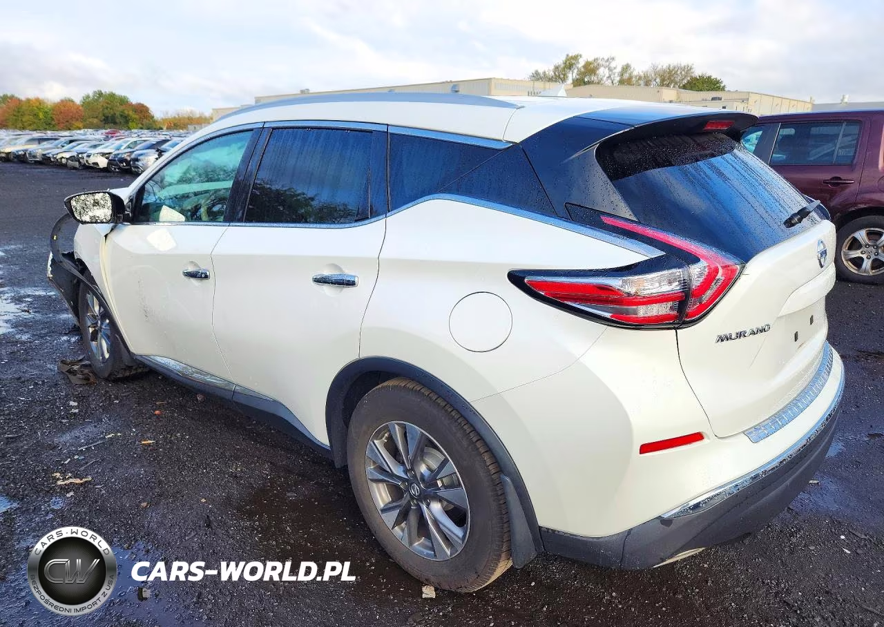2016 Nissan Murano Sl VIN:5N1AZ2MH2GN117223 - 2