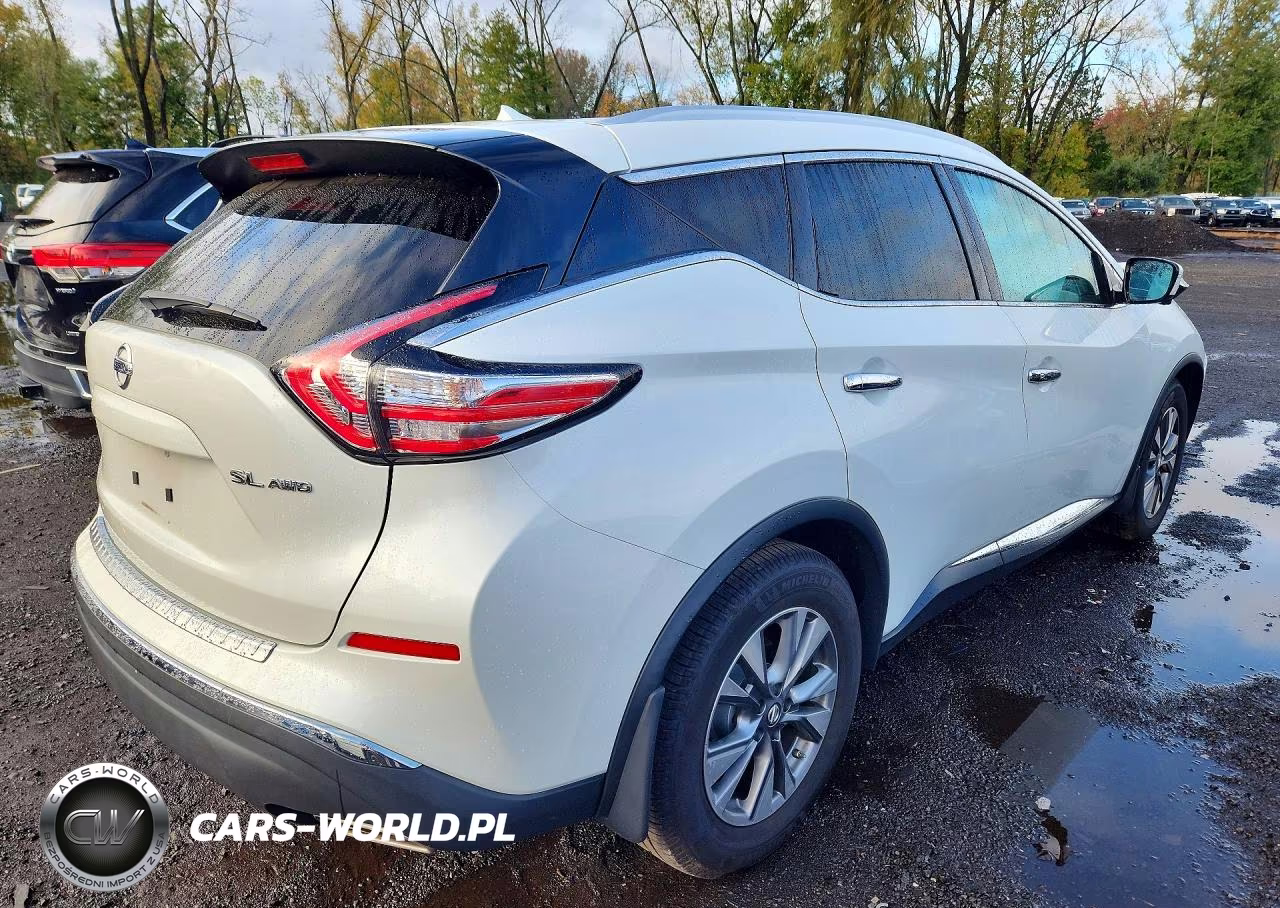 2016 Nissan Murano Sl VIN:5N1AZ2MH2GN117223 - 3