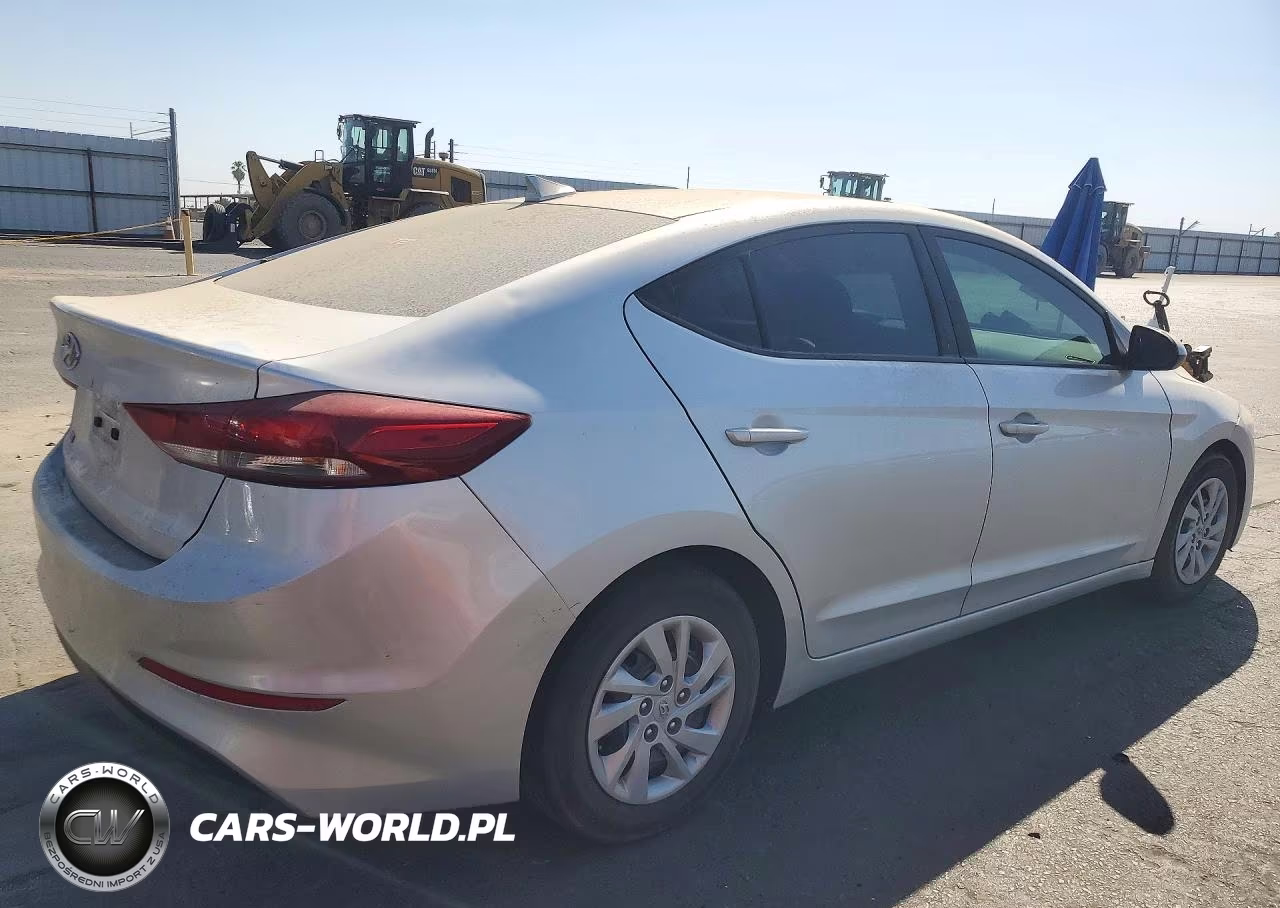2017 Hyundai Elantra Se VIN:5NPD74LF1HH193326 - 3