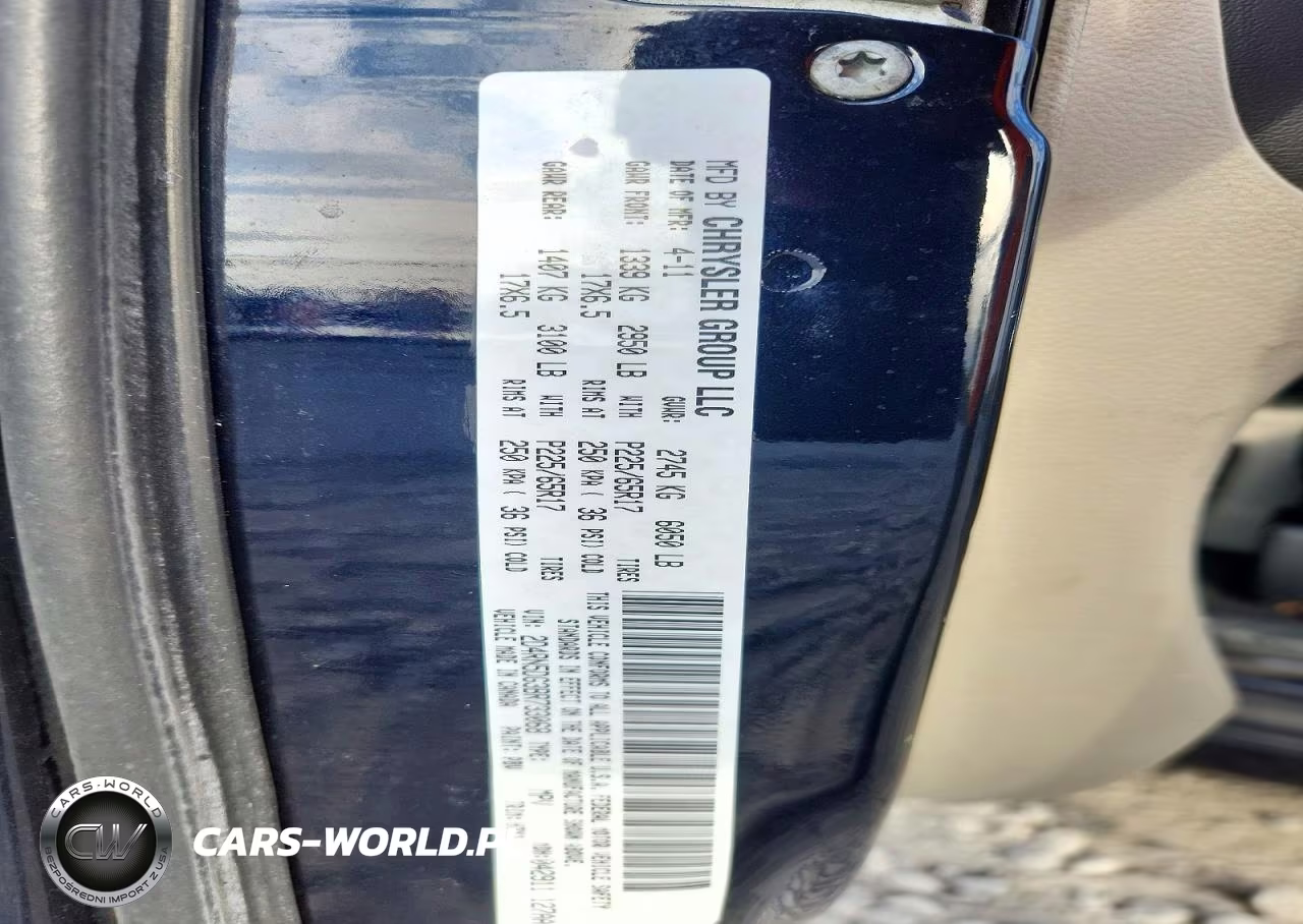2011 Dodge Grand Caravan Crew VIN:2D4RN5DG3BR733068 - 13