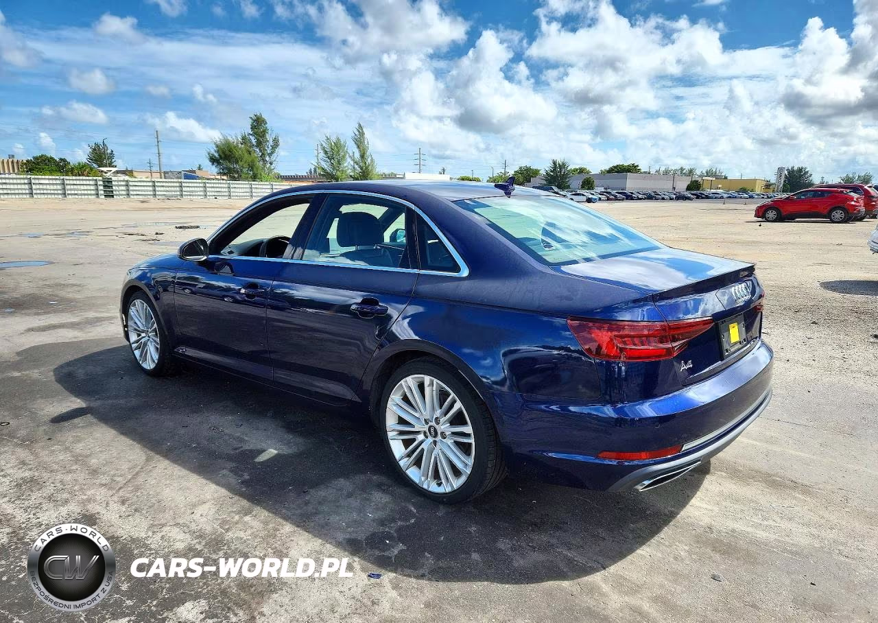 2019 Audi A4 Premium Plus VIN:WAUHMAF43KA056824 - 2