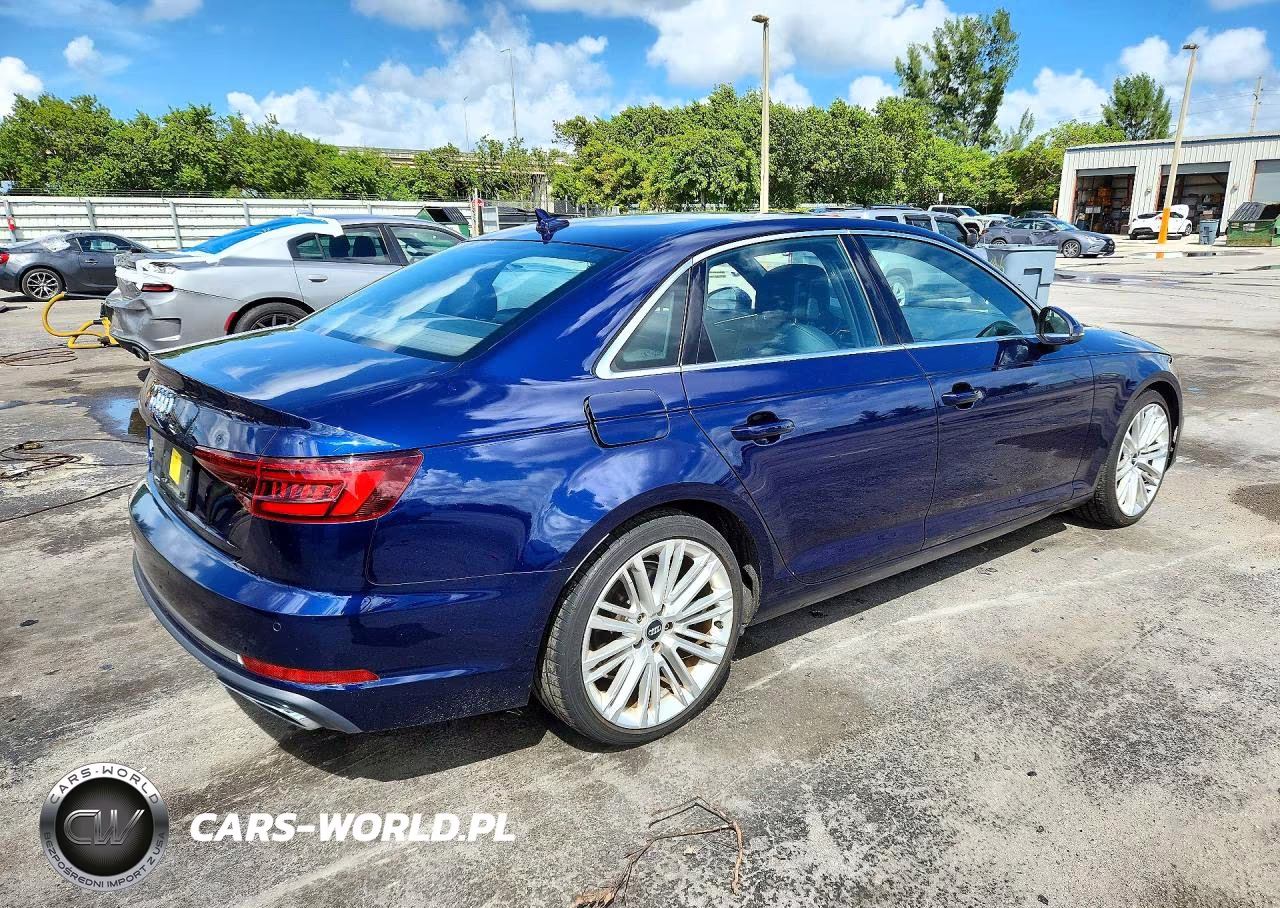 2019 Audi A4 Premium Plus VIN:WAUHMAF43KA056824 - 3