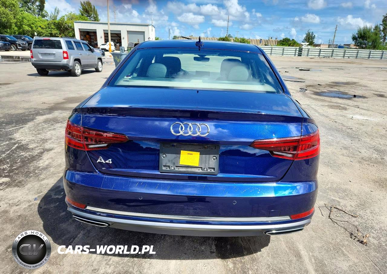 2019 Audi A4 Premium Plus VIN:WAUHMAF43KA056824 - 6