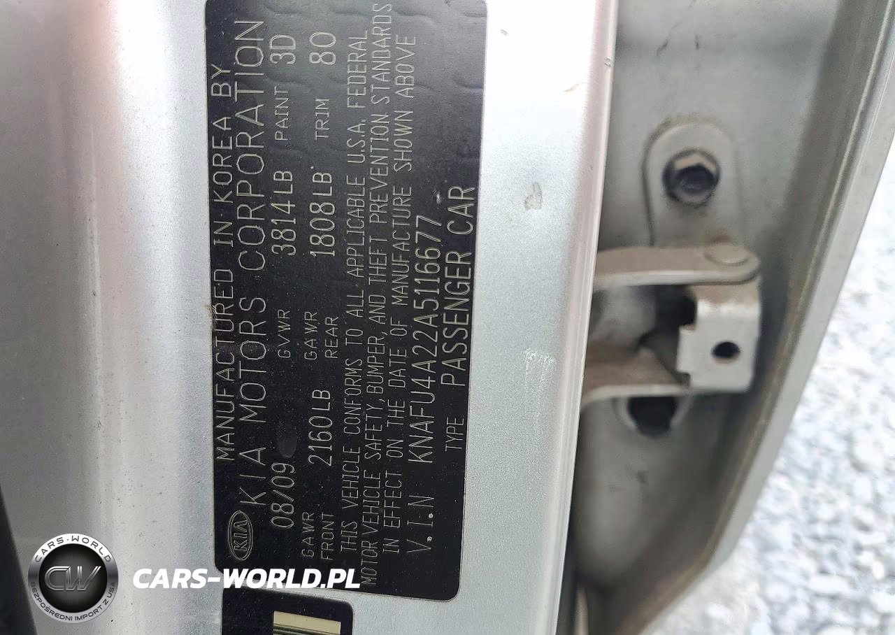 2010 Kia Forte Ex VIN:KNAFU4A22A5116677 - 12