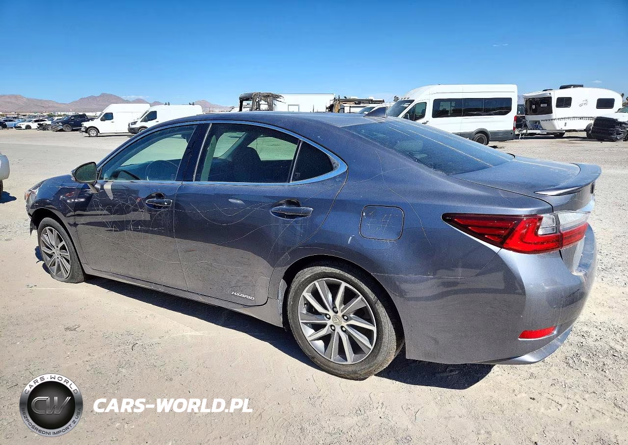 2017 Lexus Es 300H VIN:JTHBW1GG9H2134892 - 2
