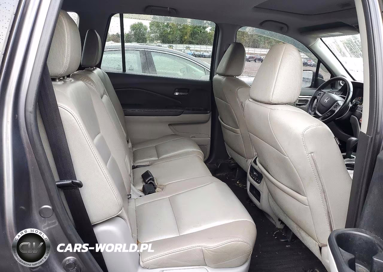2017 Honda Pilot Exl VIN:5FNYF6H65HB016771 - 11