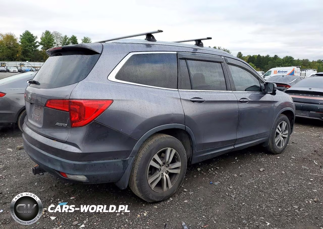 2017 Honda Pilot Exl VIN:5FNYF6H65HB016771 - 3
