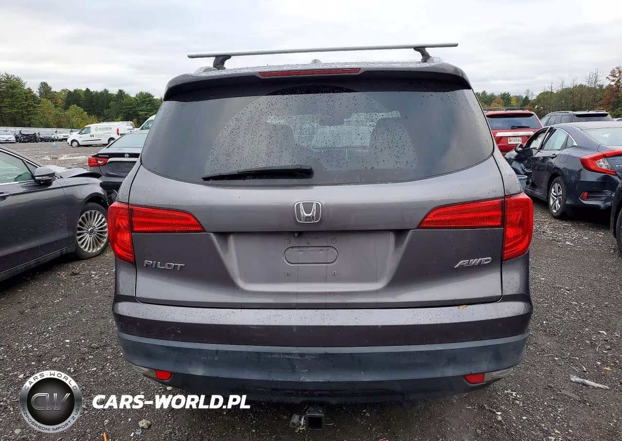 2017 Honda Pilot Exl VIN:5FNYF6H65HB016771 - 6