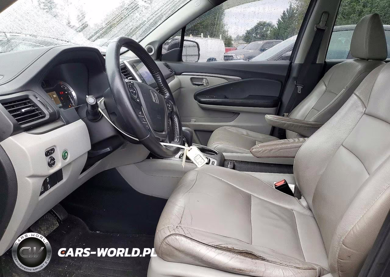 2017 Honda Pilot Exl VIN:5FNYF6H65HB016771 - 7