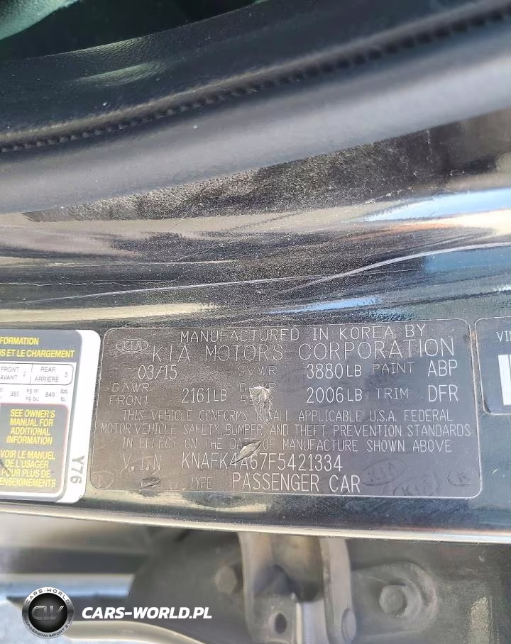 2015 Kia Forte Lx VIN:KNAFK4A67F5421334 - 12