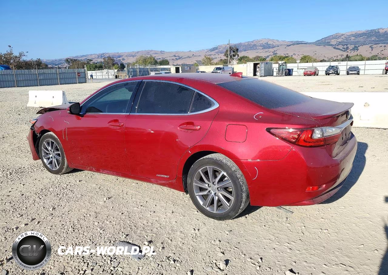 2016 Lexus Es 300H VIN:JTHBW1GGXG2111751 - 2