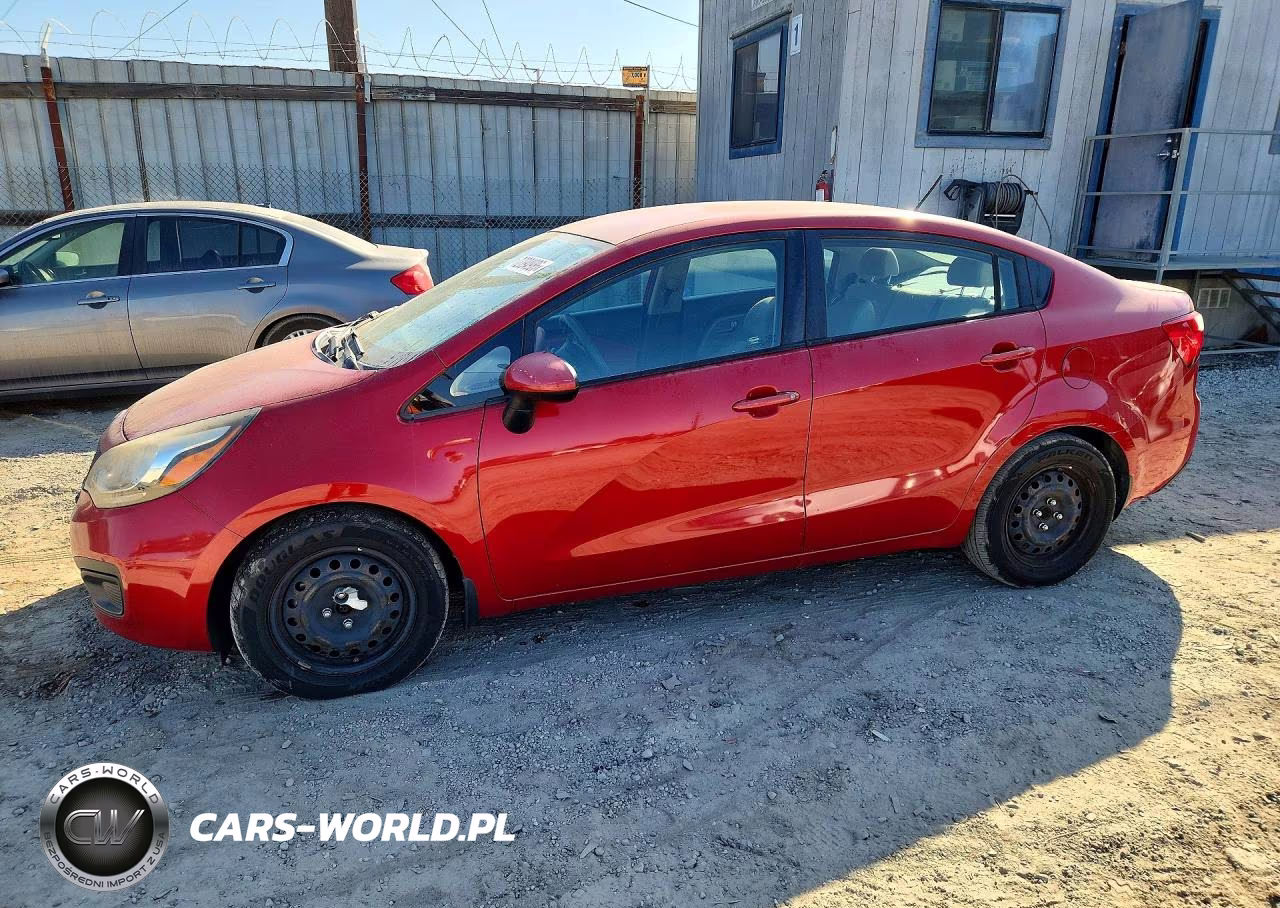 2015 Kia Rio Lx VIN:KNADM4A37F6529356 - 1