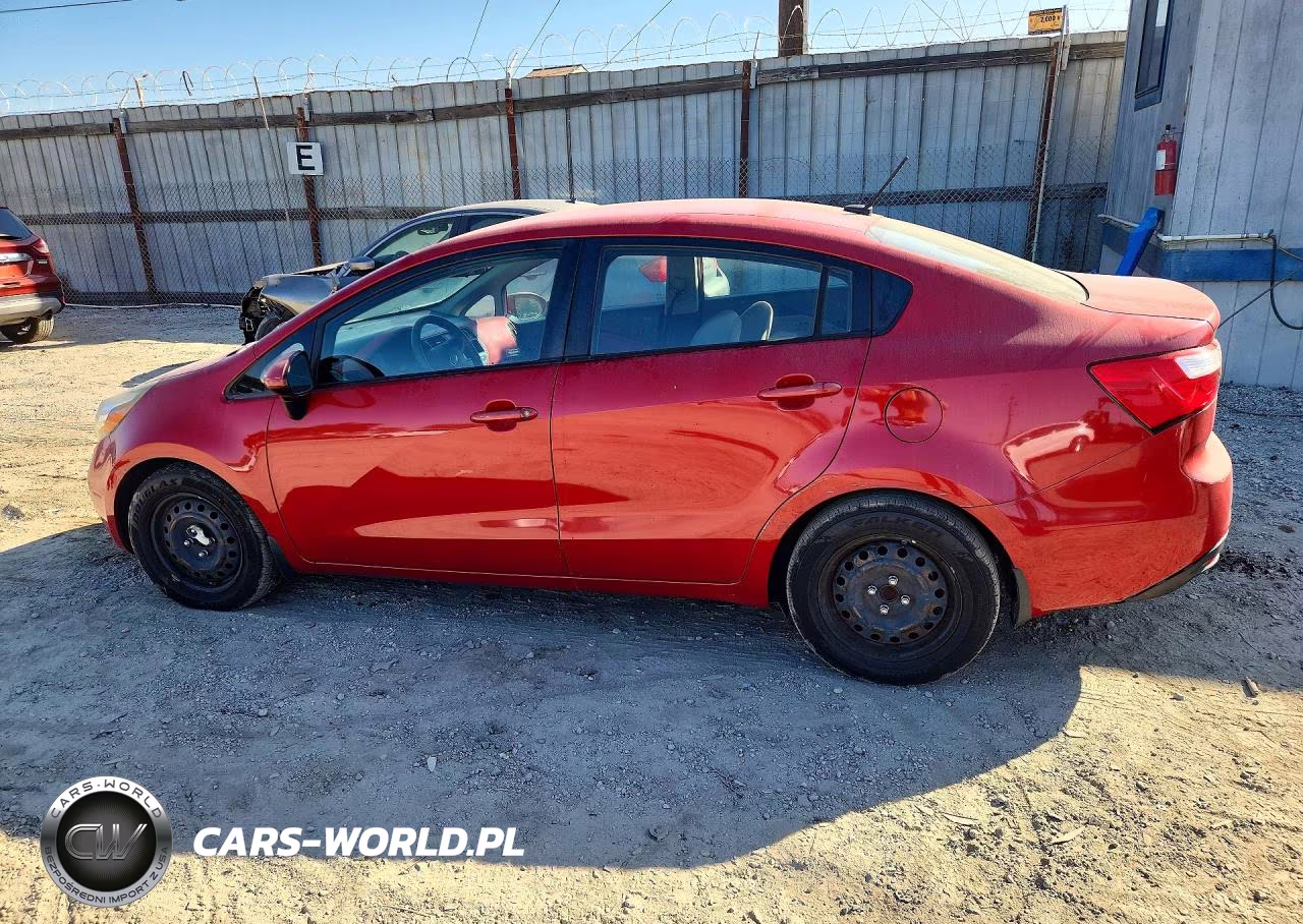 2015 Kia Rio Lx VIN:KNADM4A37F6529356 - 2