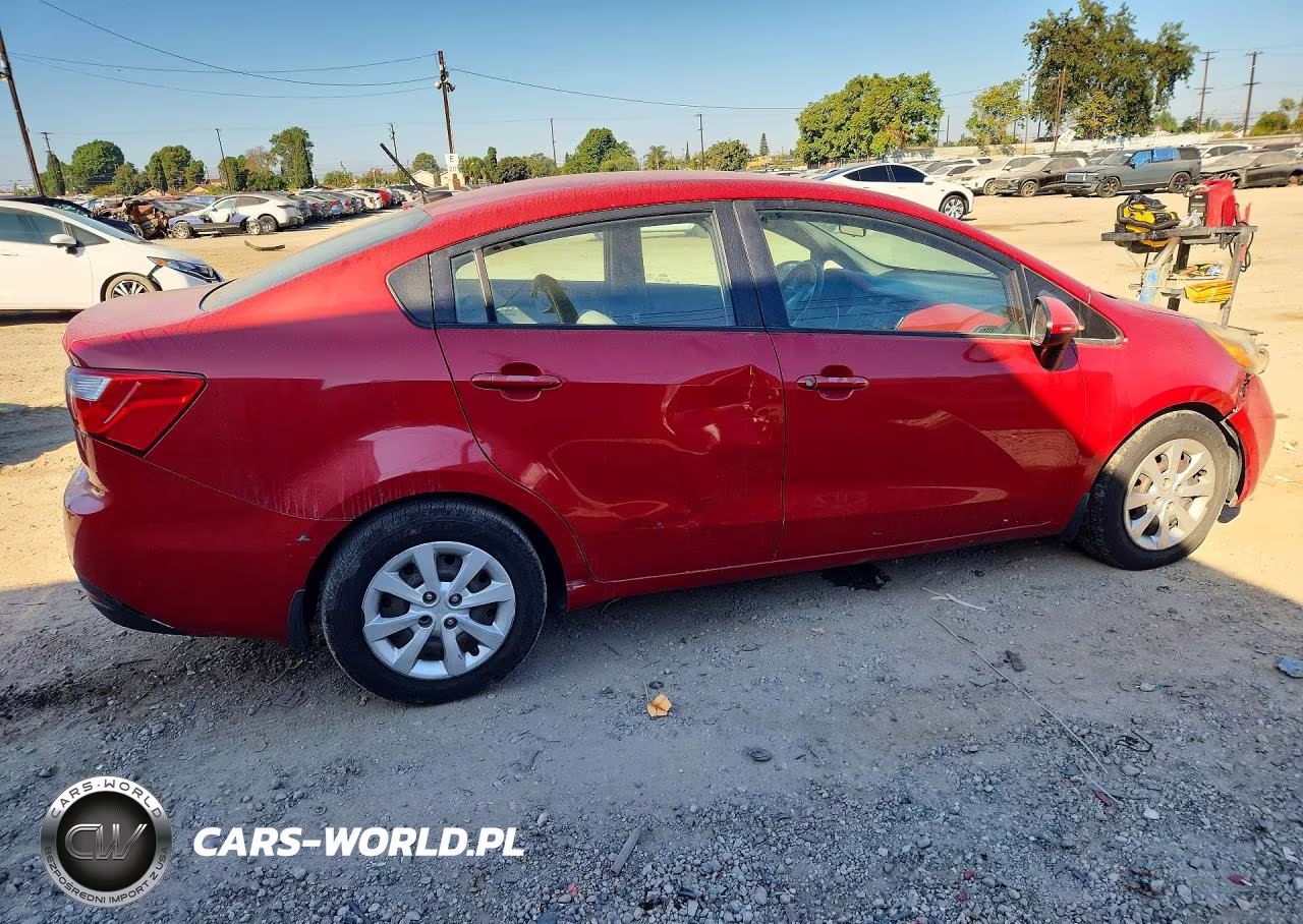 2015 Kia Rio Lx VIN:KNADM4A37F6529356 - 3