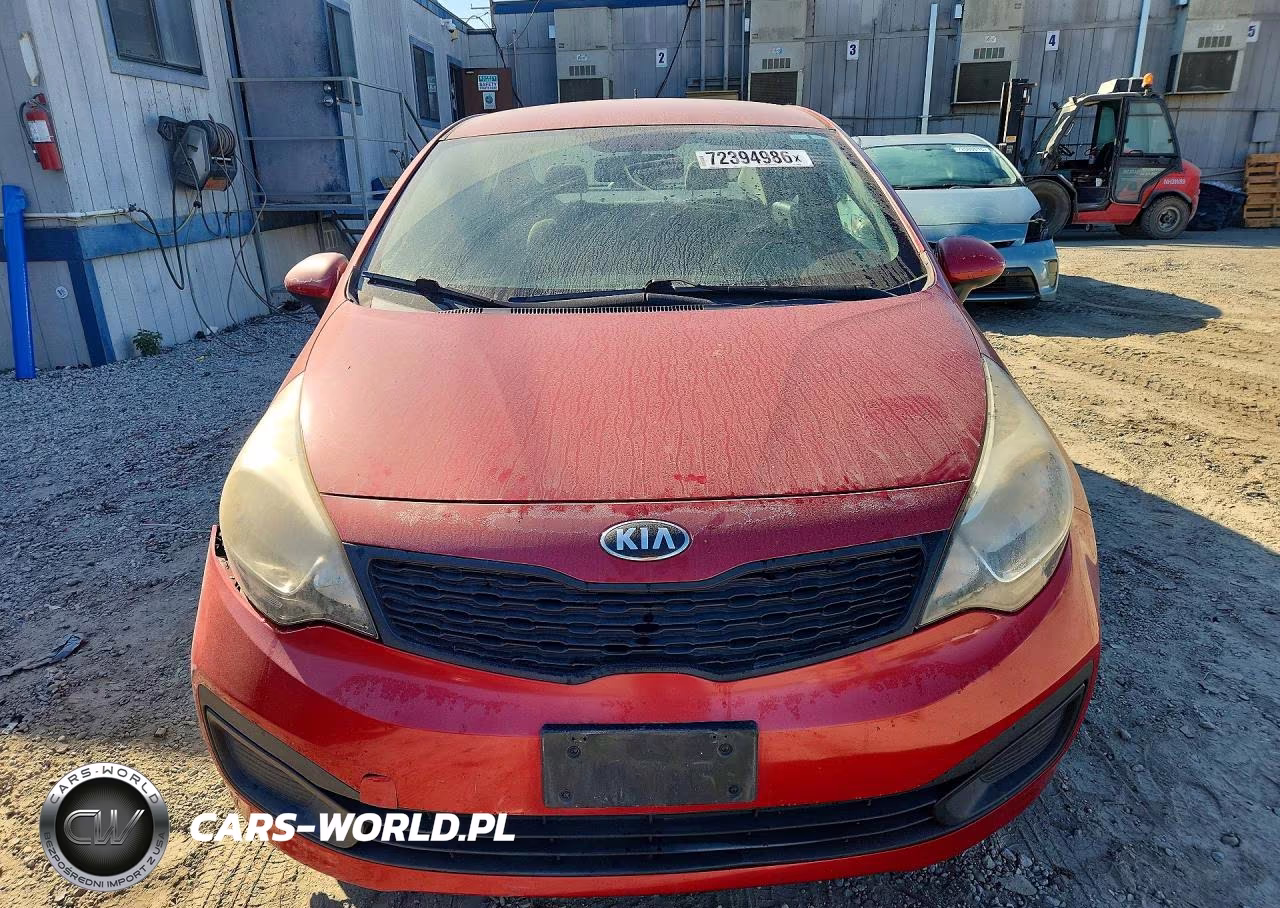2015 Kia Rio Lx VIN:KNADM4A37F6529356 - 5