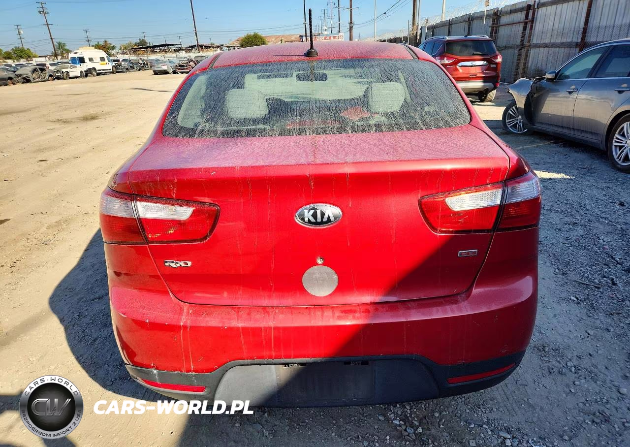 2015 Kia Rio Lx VIN:KNADM4A37F6529356 - 6