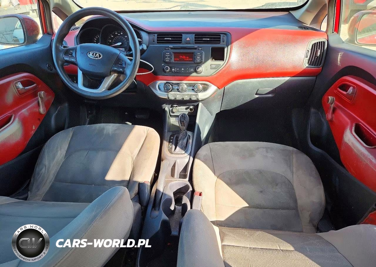 2015 Kia Rio Lx VIN:KNADM4A37F6529356 - 8